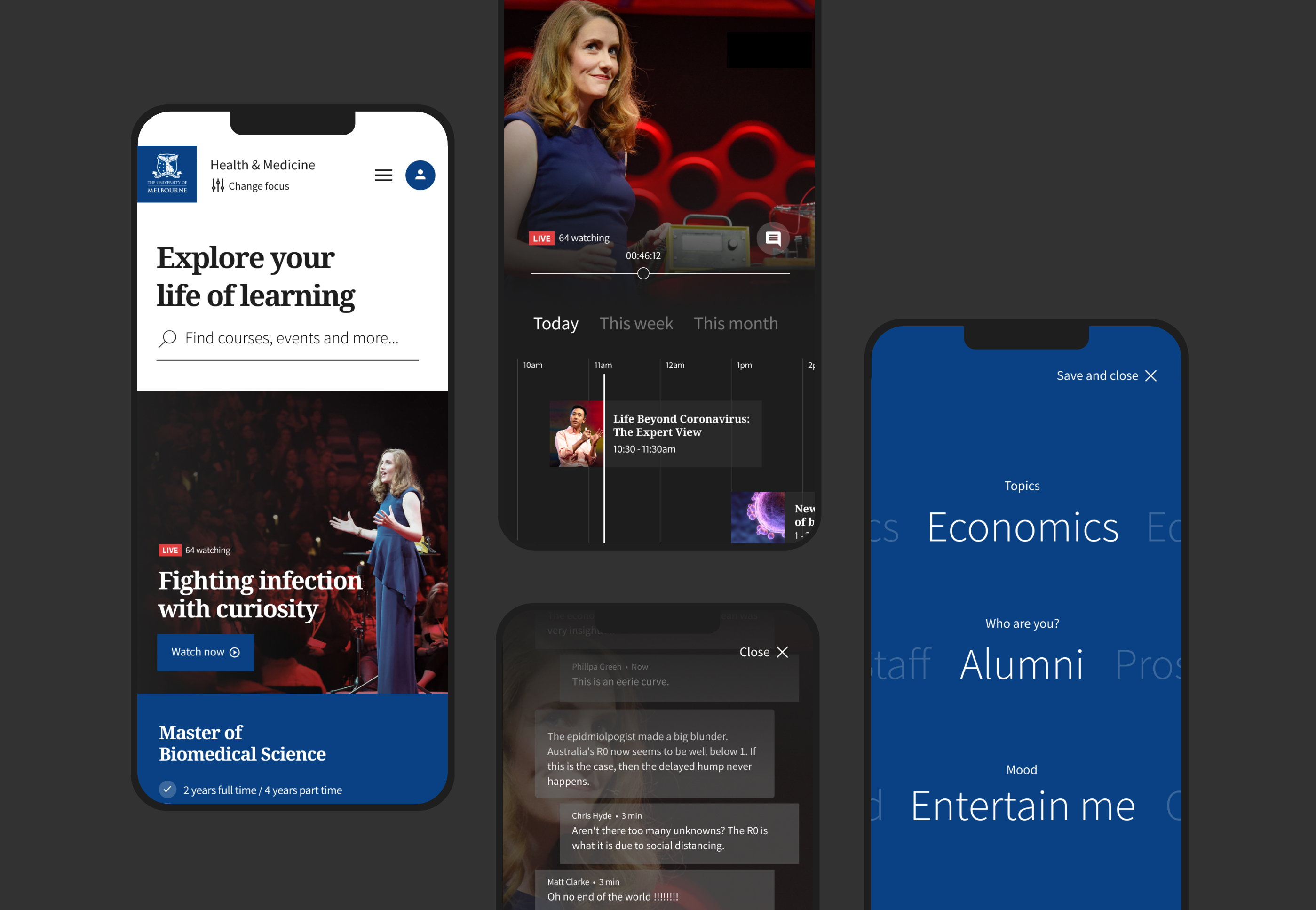 Today university of melbourne vision a